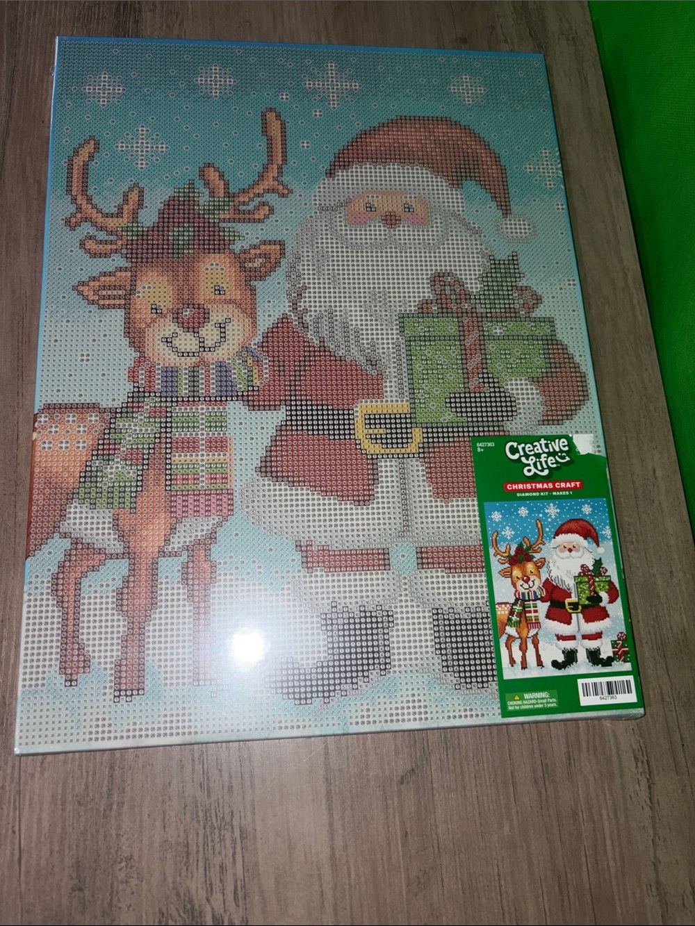 🆕💜Creative Life Christmas Diamond Painting Kit Most Wonderful Time New